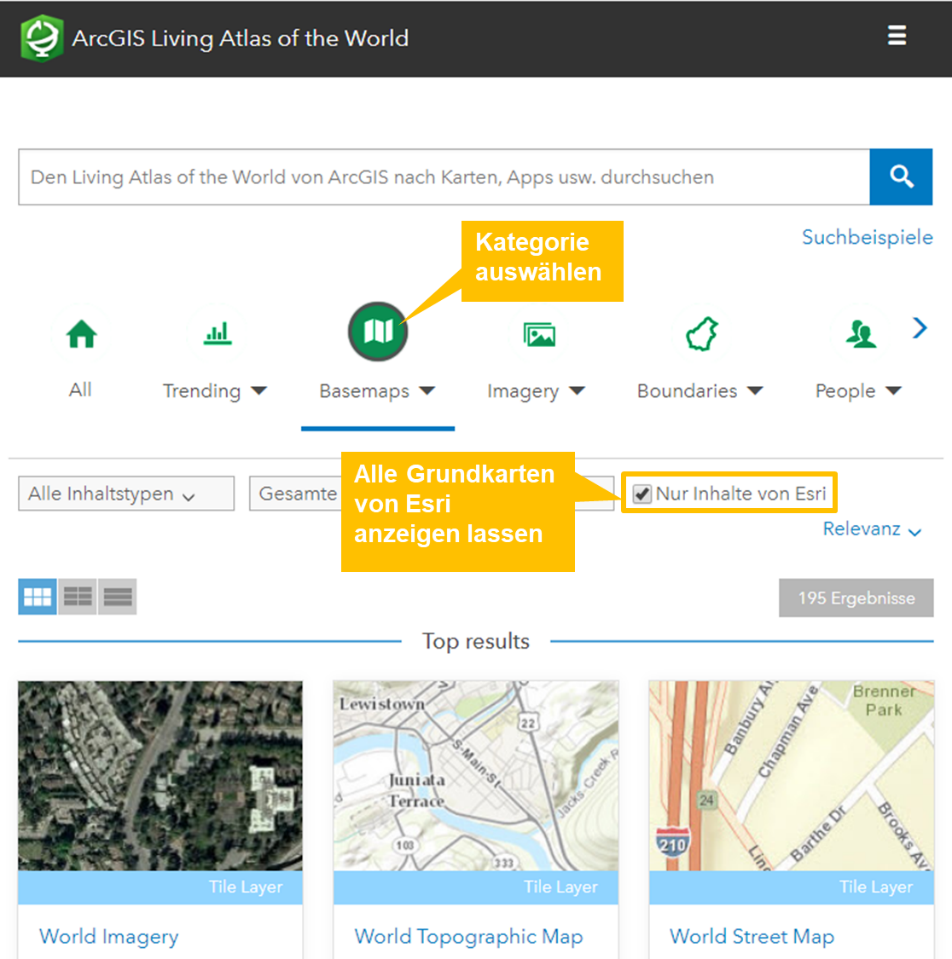 Dos And Don Ts Was Ist Wichtig Im Umgang Mit Esri Basemaps