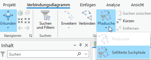 Funktion "gefilterte Pfadsuche" in ArcGIS Pro 3.1