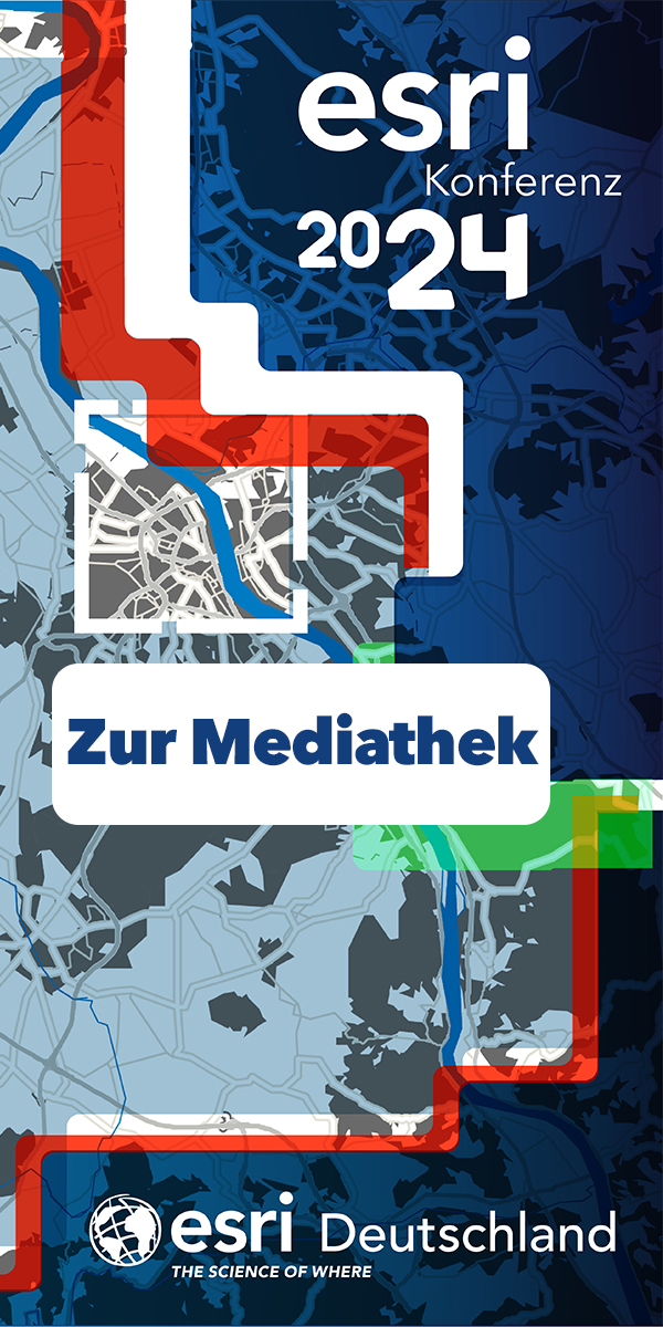 Mediathek zur Esri Konferenz 2024