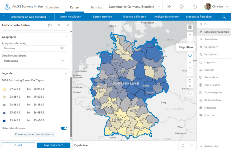 Business Analyst Web App Standard jetzt im Benutzertyp Creator ...