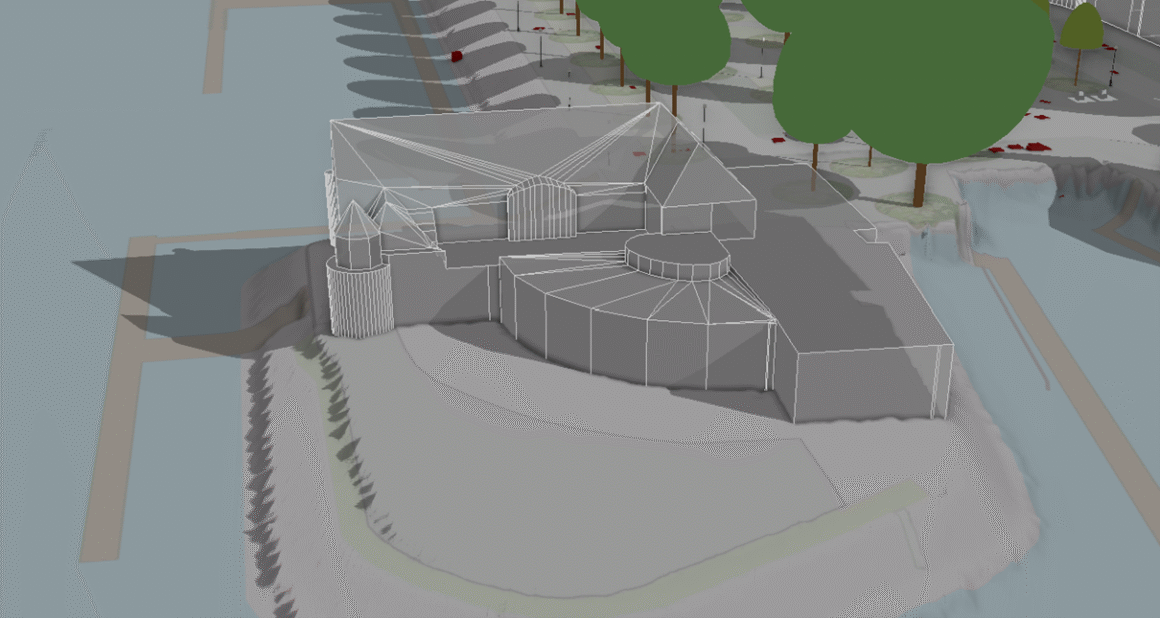 Darstellungsmodus “Perspektivisch” in ArcGIS Pro