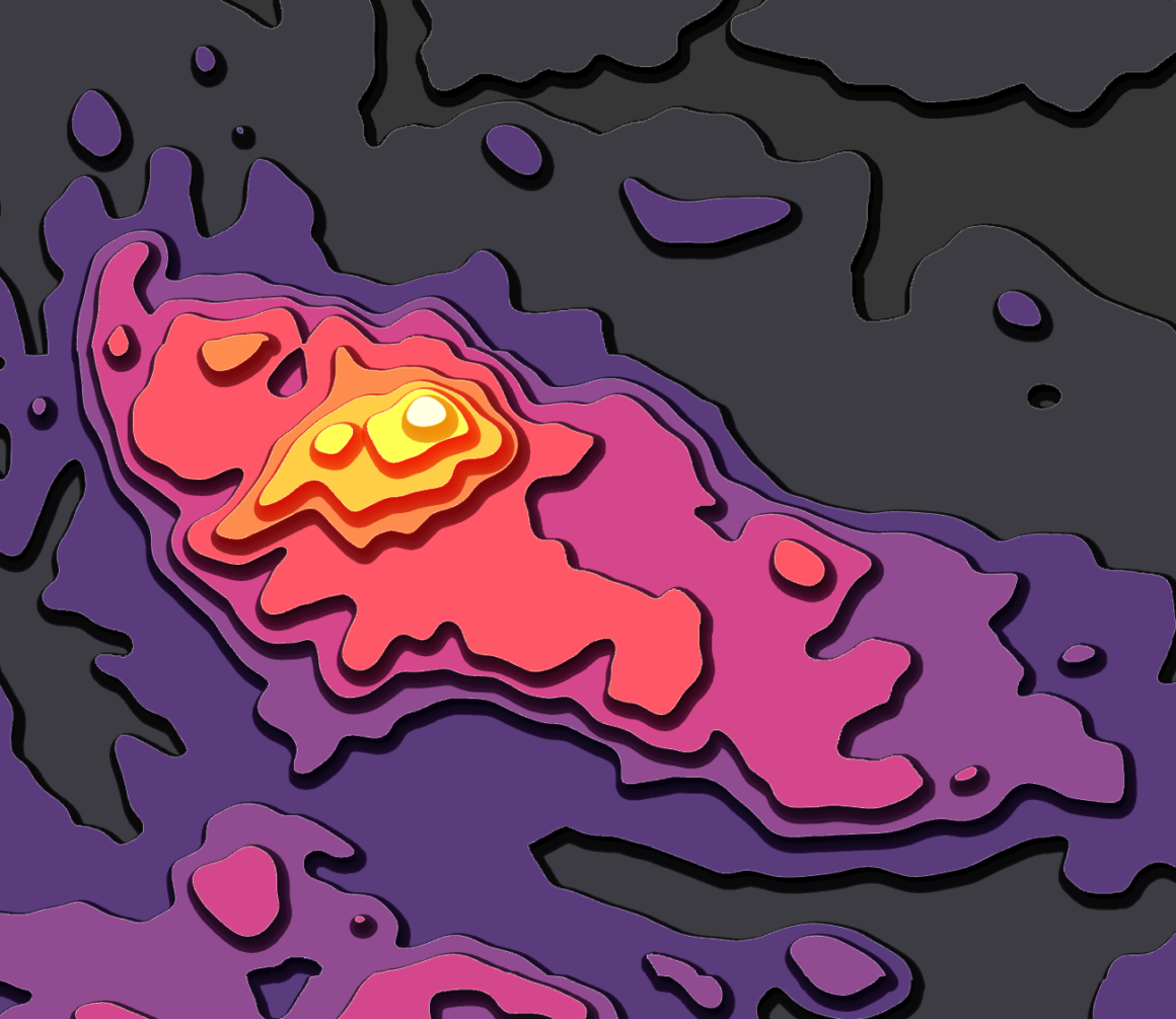 Hillshade Visualisierung vollständig